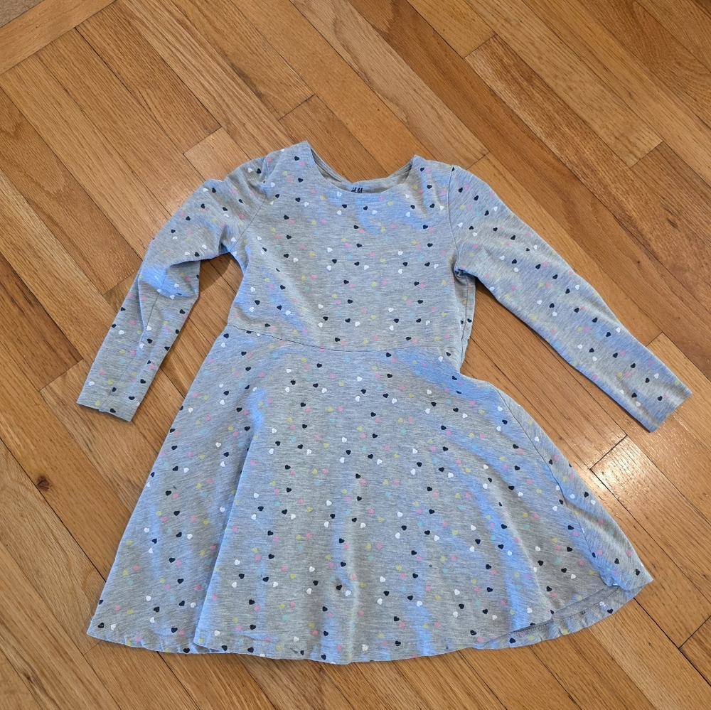 H & M Girls Long Sleeve Dress